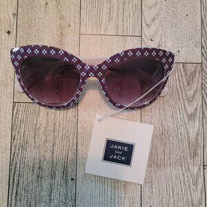 Janie and Jack Patterned Kids Sunglasses